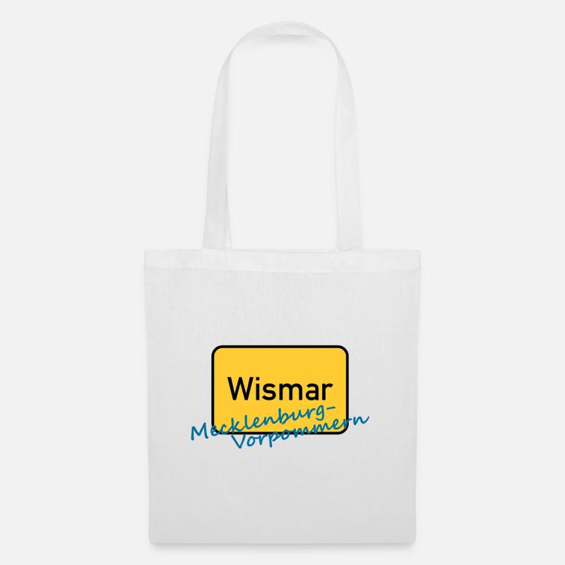 WISMAR - Stoffbeutel - Weiß