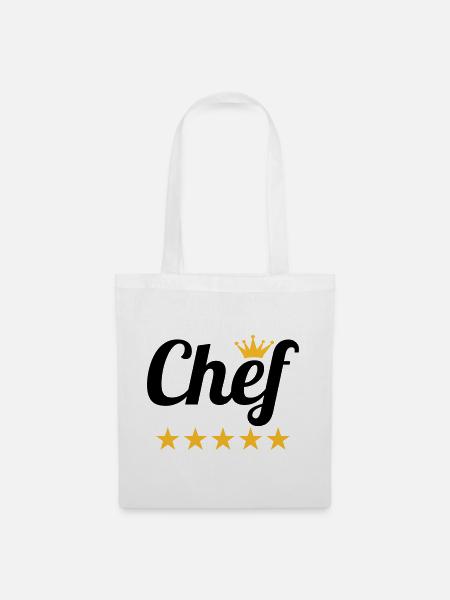 Chef - Stoffbeutel - Weiß