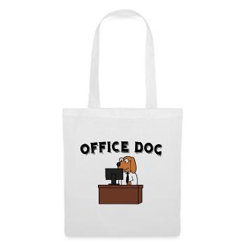 OFFICE DOG - Stoffbeutel - Weiß - Vorne