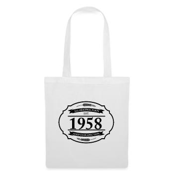All original parts of 1958 - Tote Bag - white - Front