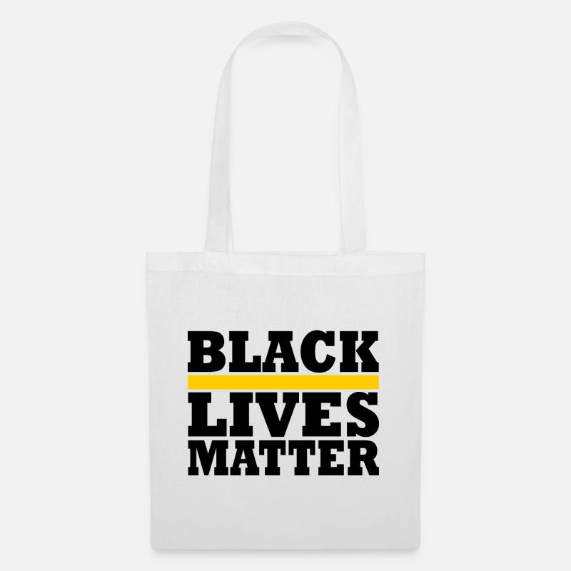 Black Lives Matter - Stoffbeutel - Weiß