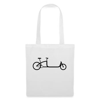 La grande roue de chargement - Sac en tissu - blanc - Devant