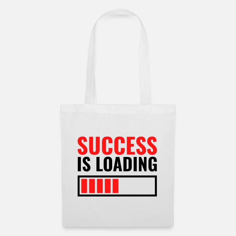 Success is loading custom gift - Tote Bag - white