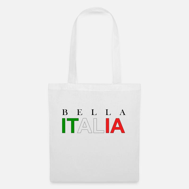 Bella Italia - Stoffbeutel - Weiß
