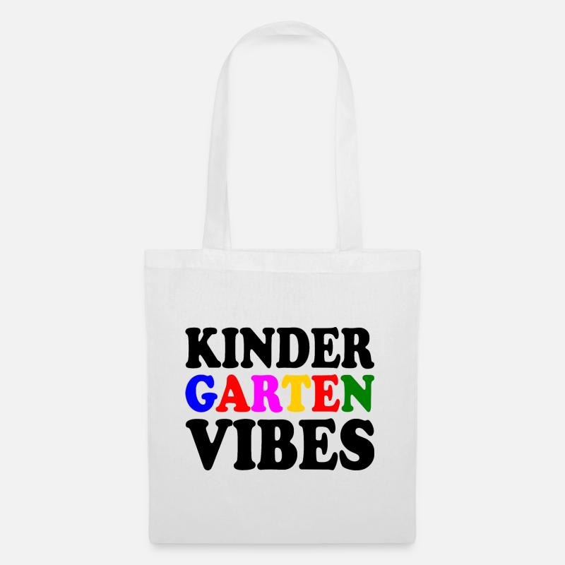 kindergarten vibes - Stoffbeutel - Weiß