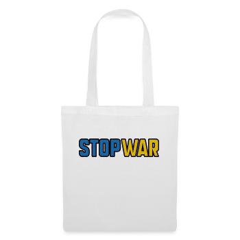 Stop War - Sac en tissu - blanc - Devant