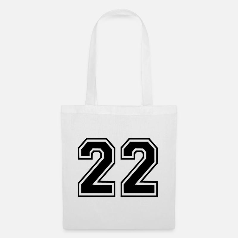 22 - Tote Bag - white
