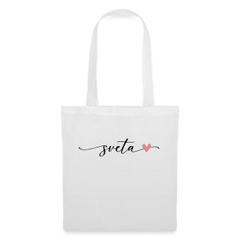 Sveta Name Calligraphy Font - Tote Bag - white - Front
