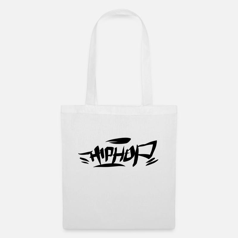 Graffiti Tag HipHop Simple 01 1C - Tote Bag - white
