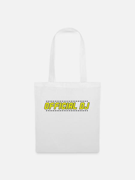 official dj 002 - Stoffbeutel - Weiß