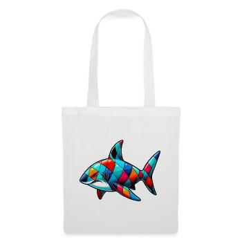 Shark - Tote Bag - white - Front