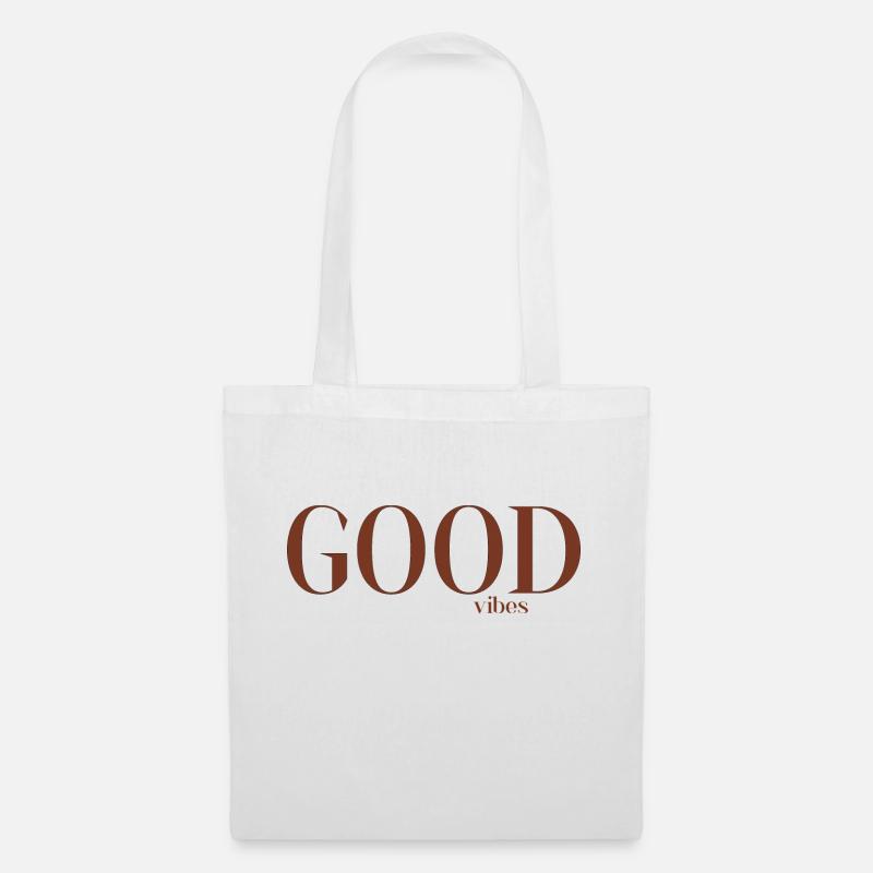 Goood Vibes - Stoffbeutel - Weiß