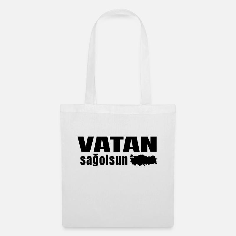 vatan sagolsun v1 - Stoffbeutel - Weiß
