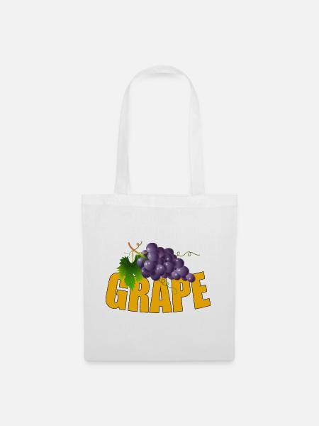GRAPE - Stoffbeutel - Weiß