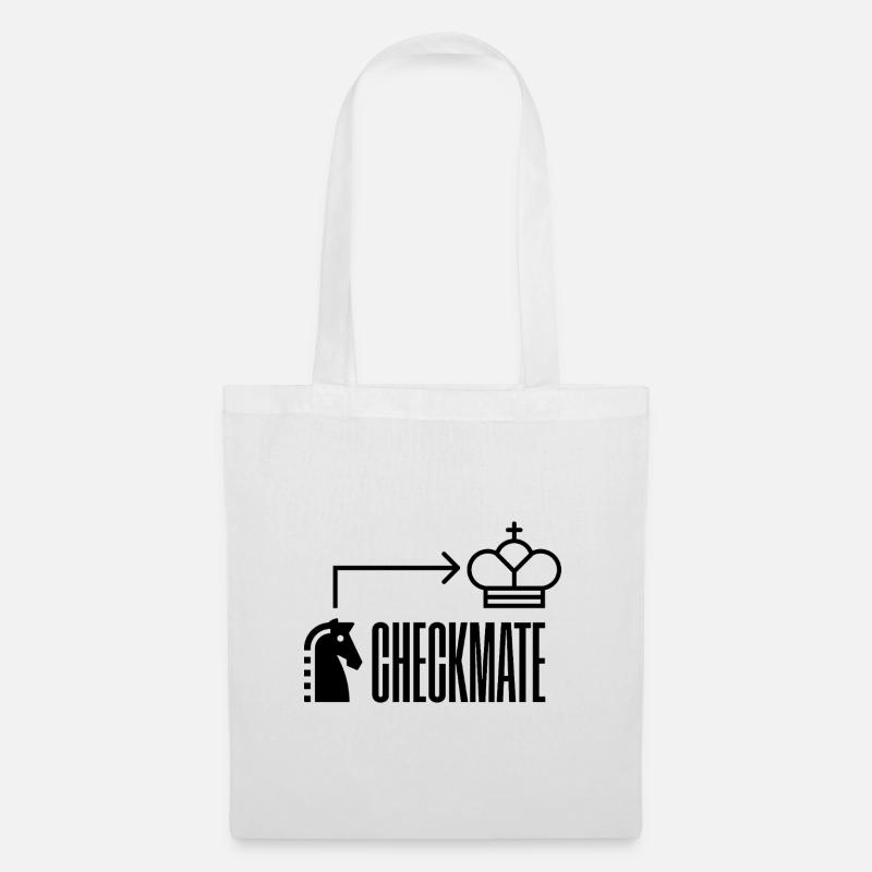 Der Zug des Ritters - Stoffbeutel - Weiß