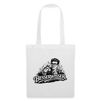 Beserwisser - Stoffbeutel - Weiß - Vorne
