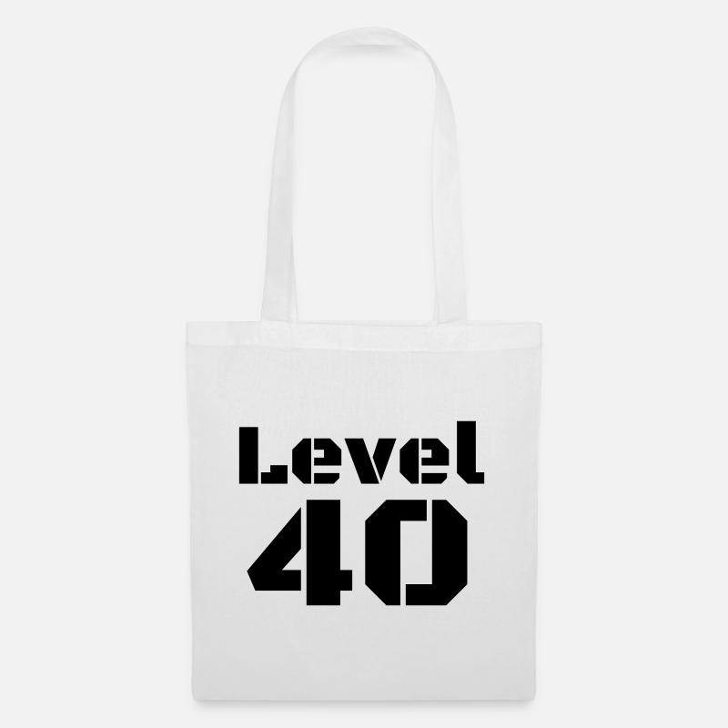 Level 40 - Tote Bag - white