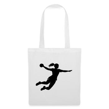 Handball - Sac en tissu - blanc - Devant