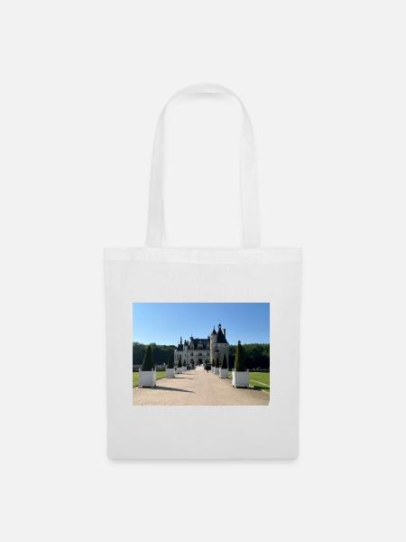Burg von Chenonceau - Stoffbeutel - Weiß