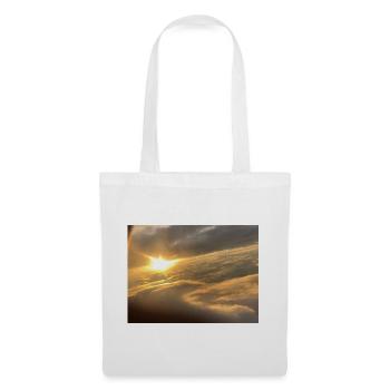 Sunlight over a sea of clouds - Tote Bag - white - Front