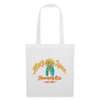 Marian Madonna Homöopathieclub - Stoffbeutel - Weiß - Vorne