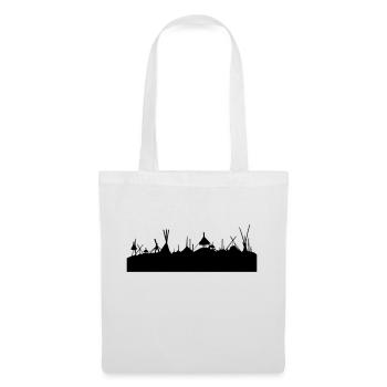 Tent Skyline - Stoffbeutel - Weiß - Vorne