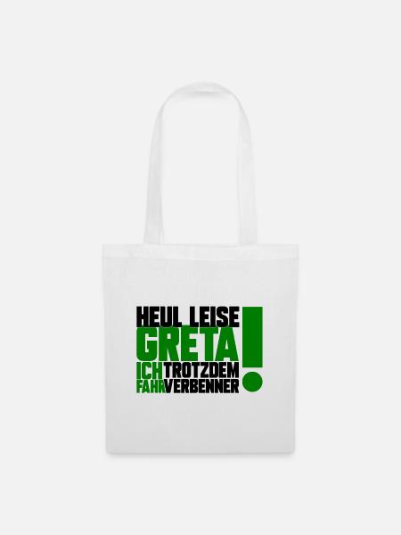 VERBRENNER, GESCHENK - Stoffbeutel - Weiß