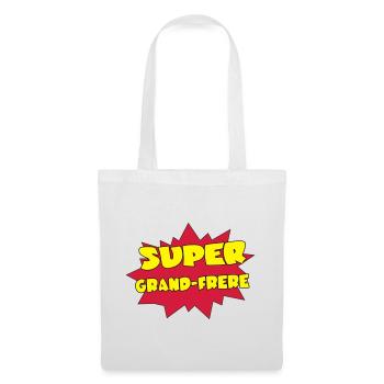Super GRAND-FRERE - Sac en tissu - blanc - Devant