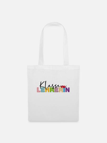 Klasse(n)lehrerin - Stoffbeutel - Weiß