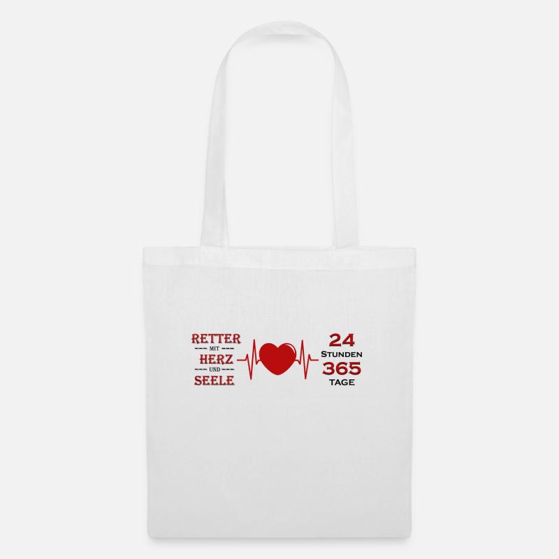 Retter - Stoffbeutel - Weiß
