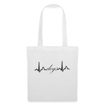 Hund Chien - Sac en tissu - blanc - Devant