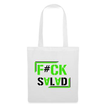 F#CK SALAD - Stoffbeutel - Weiß - Vorne