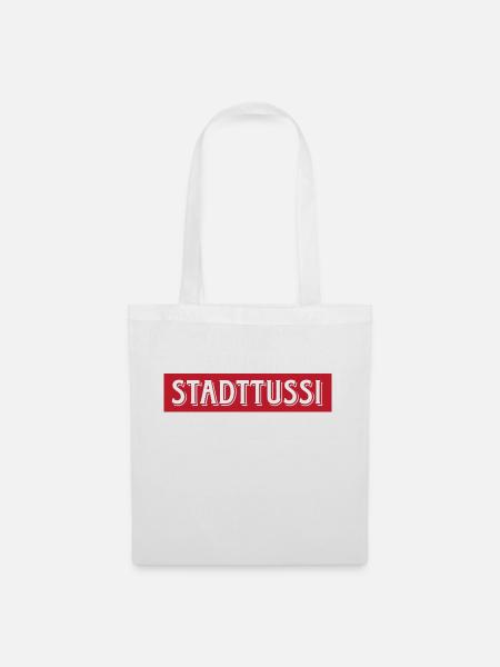 Stadttussi - Stoffbeutel - Weiß