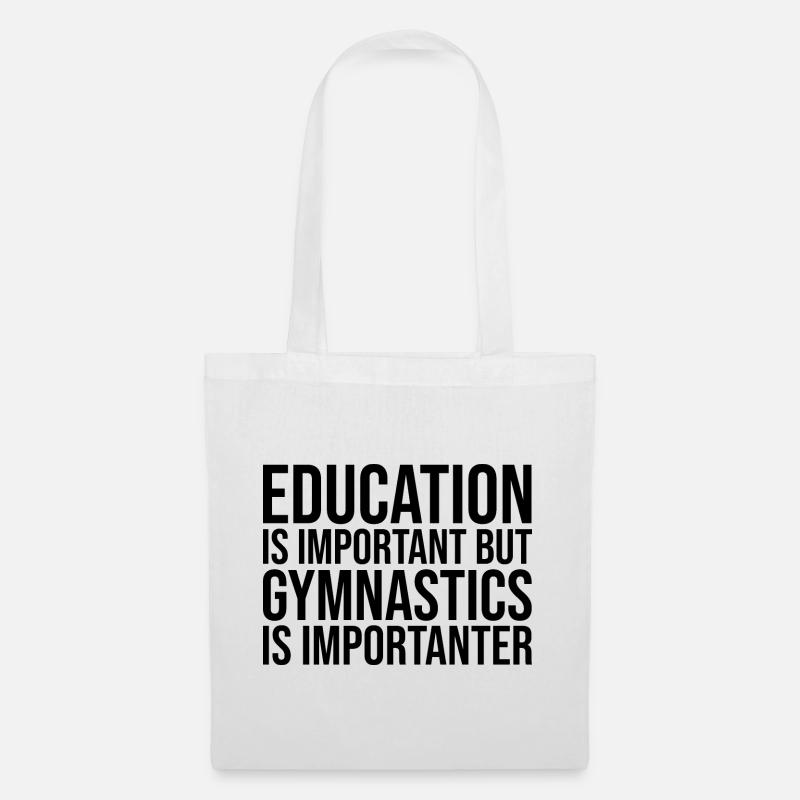 Gymnastik - Stoffbeutel - Weiß