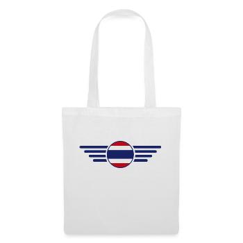 Thaïlande Style Design T-shirt - Sac en tissu - blanc - Devant