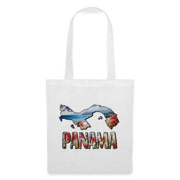 Watercolor Map Panama - Tote Bag - white - Front