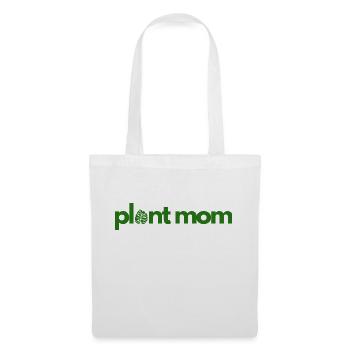 Plant mom - Stoffbeutel - Weiß - Vorne