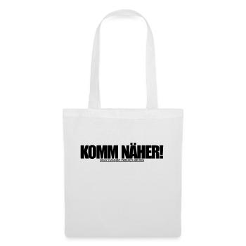 komm näher - Stoffbeutel - Weiß - Vorne