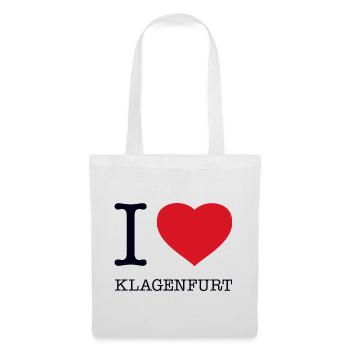 I LOVE KLAGENFURT - Tote Bag - white - Front