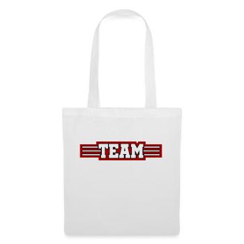 Team Line - Tote Bag - white - Front