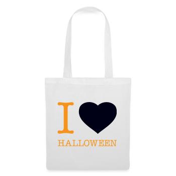 I Love Halloween - Tote Bag - white - Front