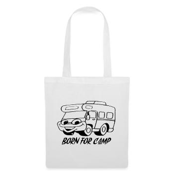 Born for Camp - Tote Bag - white - Front