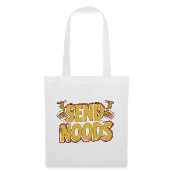 Ramen Send Noods Loves Japanese Food Ramen Chef - Stoffbeutel - Weiß - Vorne