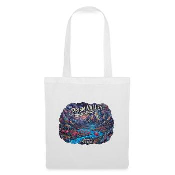 Vallée de Cristal et Flamants de l’Espace - Sac en tissu - blanc - Devant