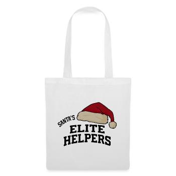 Santa Elite Helpers - Stoffbeutel - Weiß - Vorne