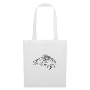 pike-perch - Tote Bag - white - Front