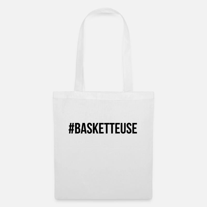 Basketteuse - Sac en tissu - blanc
