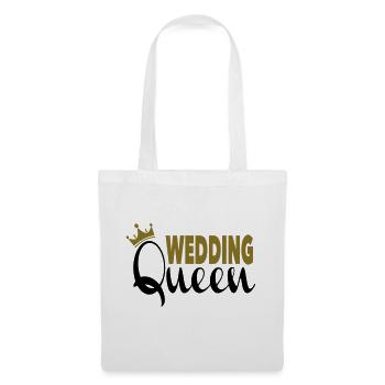 Wedding Queen - Stoffbeutel - Weiß - Vorne
