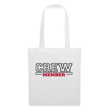 membre de l'équipage - Sac en tissu - blanc - Devant