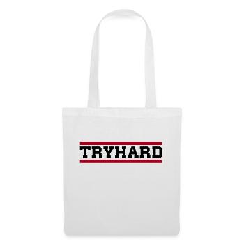 Tryhard - Stoffbeutel - Weiß - Vorne
